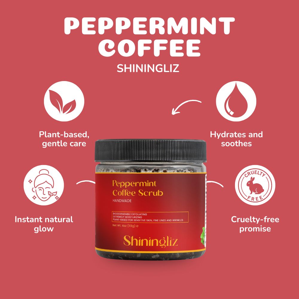 Peppermint Coffee Scrub