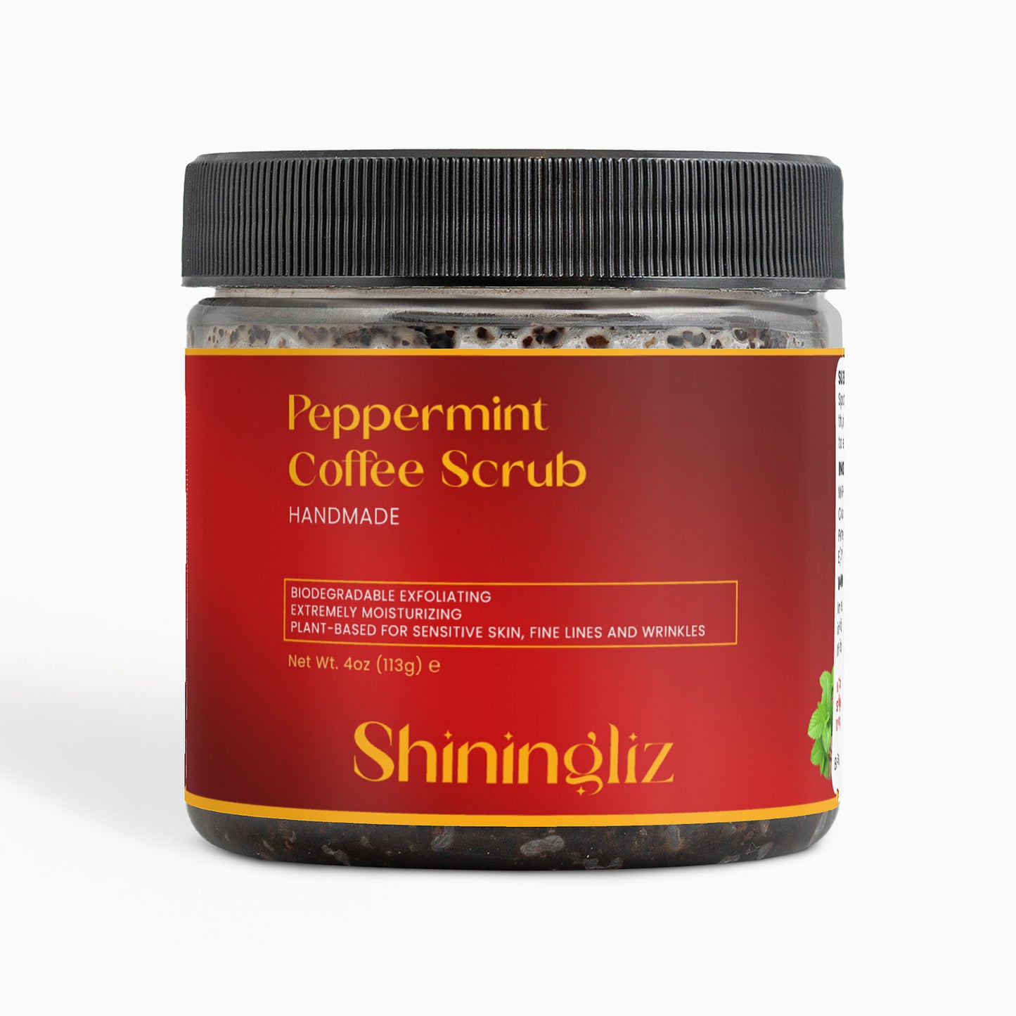 Peppermint Coffee Scrub