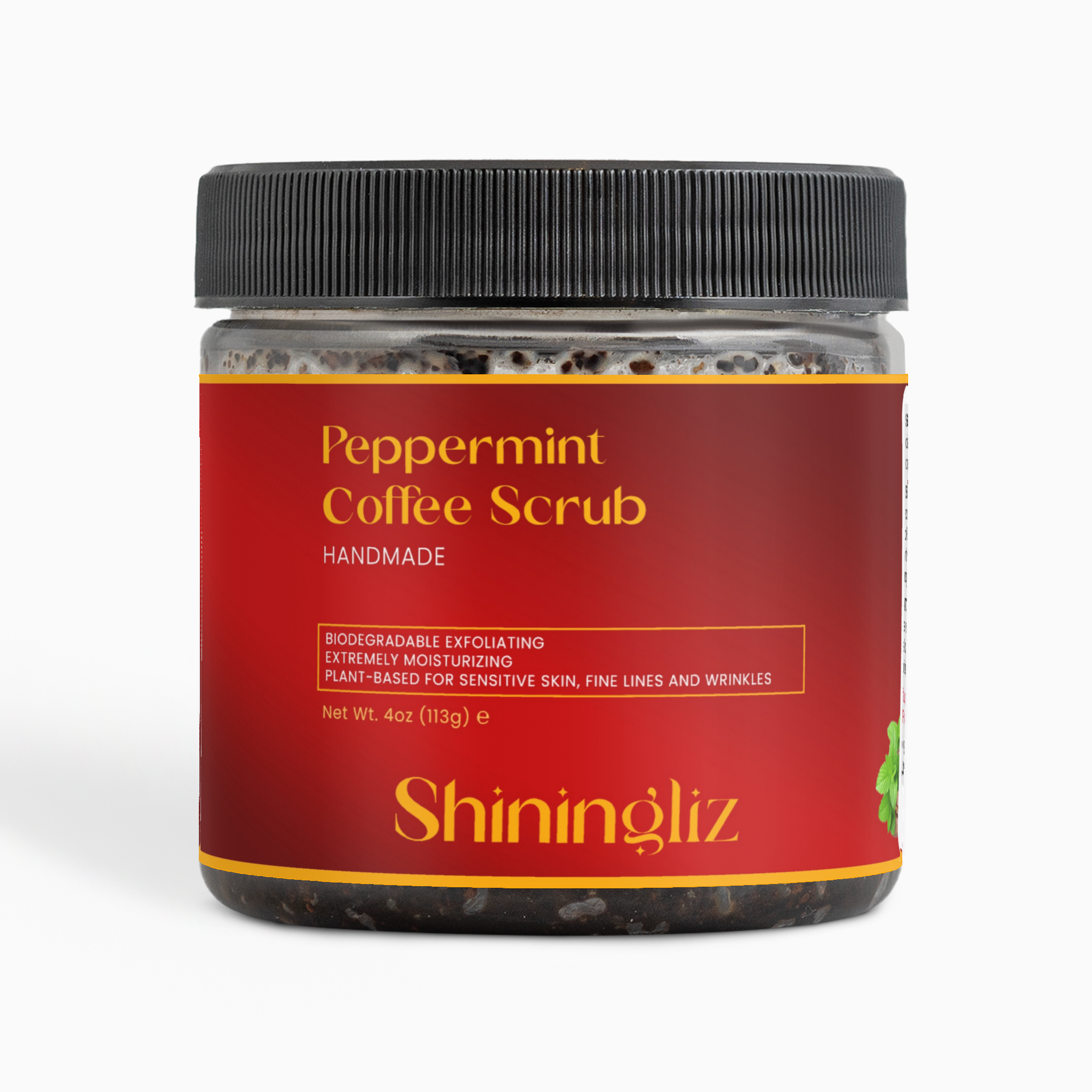 Peppermint Coffee Scrub